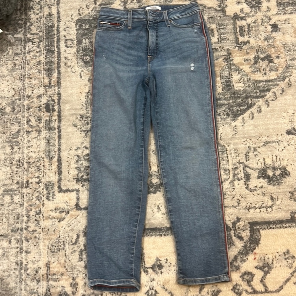 Tommy Hilfiger High Rise straight jean